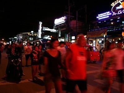 Is there a red light district in phuket?