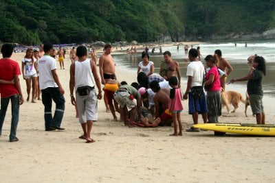 Phuket expat saved in beach rescue – again