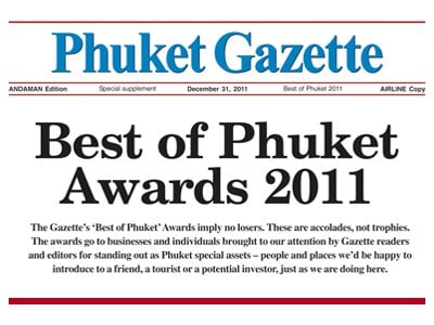 Phuket’s annual ‘Best of Phuket’ Awards to be unveiled tomorrow