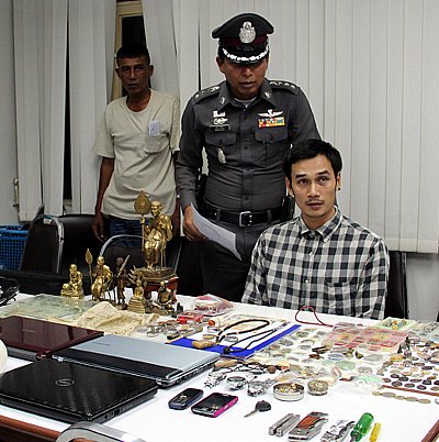 Phuket police nab sacrilegious burglar