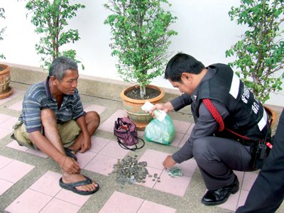 Tough love for street beggars in Phuket