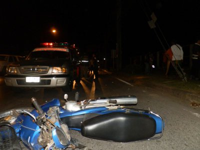 Phuket hotel barman dies in motorbike crash