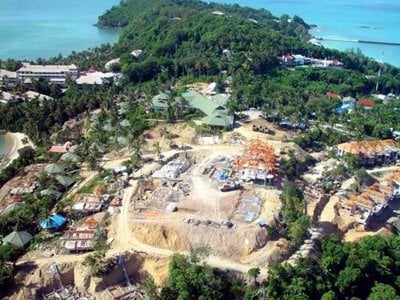 Coastal development destroying reefs off Phuket