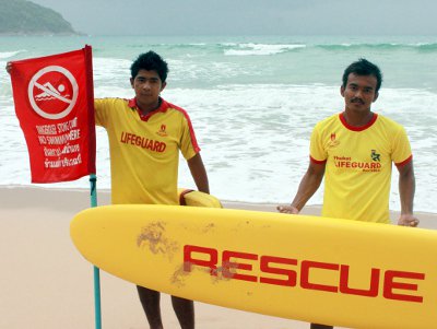 Phuket lifeguards save 333 swimmers after return to beaches