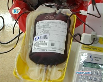 Foreigners urged to give blood at Phuket Immigration