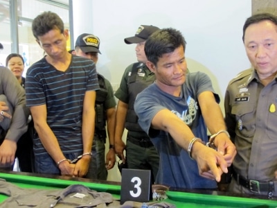 Surin dared killer into bag snatching, court told