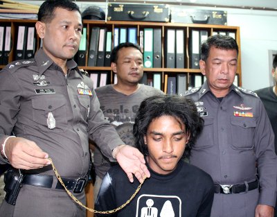 Burmese worker nabbed for Phuket gold heist