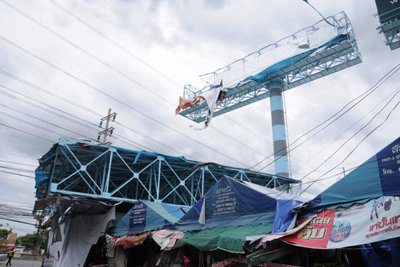 Thailand News: Billboard kills worker; Senator shoots relative; Thai Olympics review