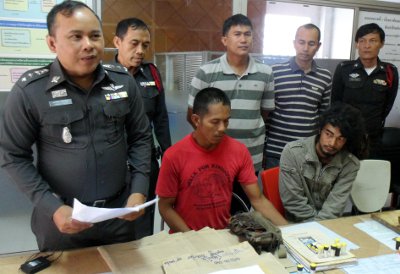 Phuket Police bust heroin dealers in Cherng Talay