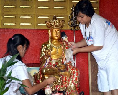 Phuket Vegetarian Festival starts with elbow grease