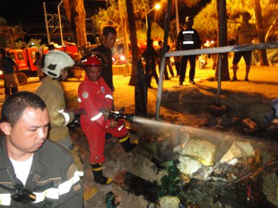 Arson not suspected in Patong lifeguard tower fire