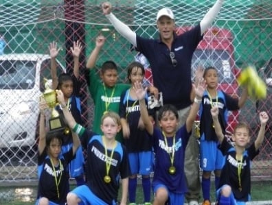 Phuket Soccer Schools U10s own Patong soccer match