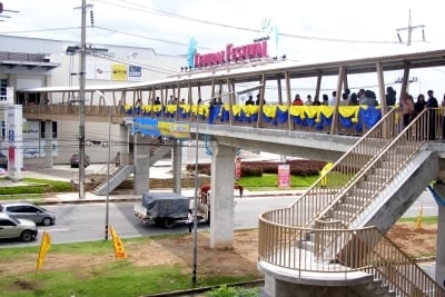 Work to commence on the Phuket underpass tonight, footbridge to go