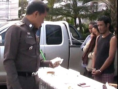 Krabi police seize 9 cars, M16 as meth ring crumbles