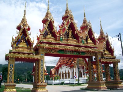 Remote-control aircraft crashes into Phuket temple hall