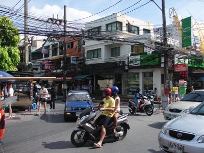 Phuket jam: Patong motorists stuck in first gear