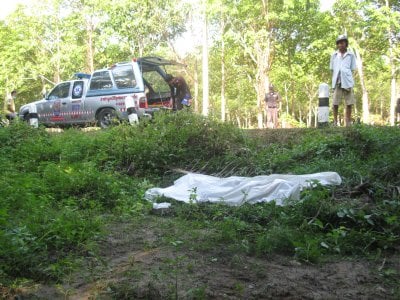 Mutilated body found in Phuket palm plantation