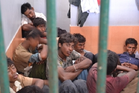 Rohingya refugees arrested on arrival in Phuket