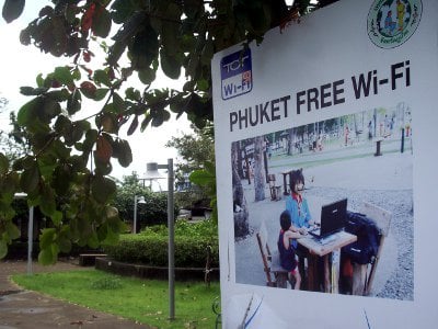 Free Wi-Fi in two Phuket Town parks