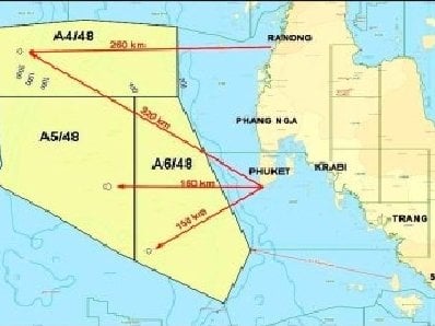 Petroleum exploration underway off Phuket