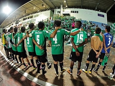 The team in front is FC Phuket