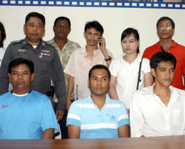 Phuket Police nab postal fraud trio