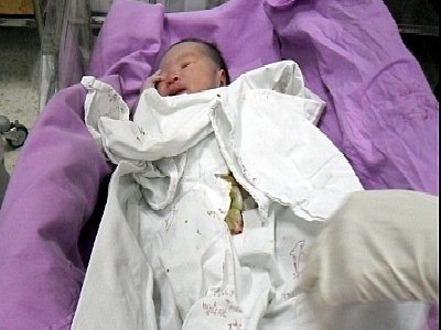 Phuket baby saved from trash pile