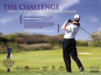 Phuket Amateur Golf Open event at Laguna on Sunday