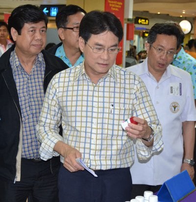 Thai Health Minister Jurin in Phuket