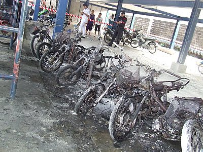 Blazing bikes at Boat Lagoon