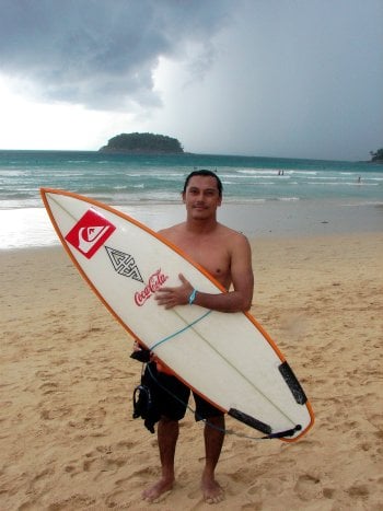 Phuket Surf Competition underway