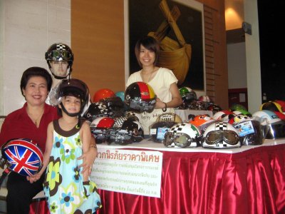 Kids’ crash helmets selling like hot cakes in Phuket