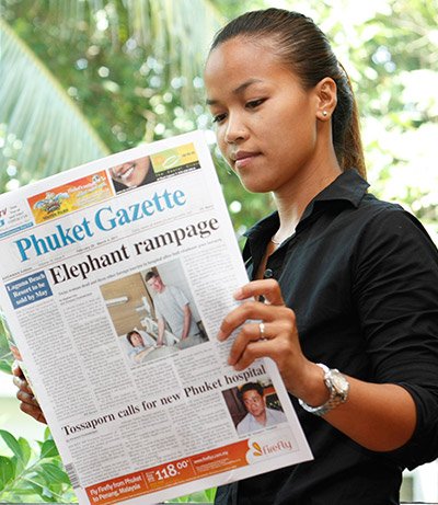 Here comes the weekend: Phuket Gazette hits the streets