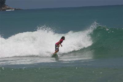 Annissa Flynn wins surf titles in Kamala, Phuket