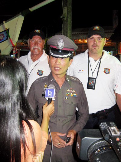 Phuket Police promise peace in Patong