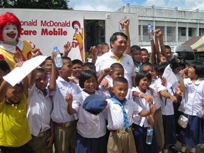 Phuket kids eyed by Ronald McDonald clinic