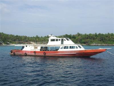 Dive boat sunk for Phuket artificial reef project