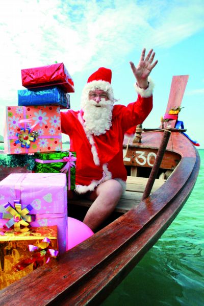 Santa to remain in Phuket for high season