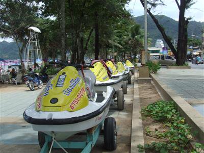 Jet-skis under control: Phuket police