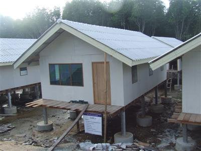 New homes for Phuket sea gypsies