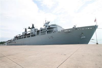 British, US warships on R&R in Phuket