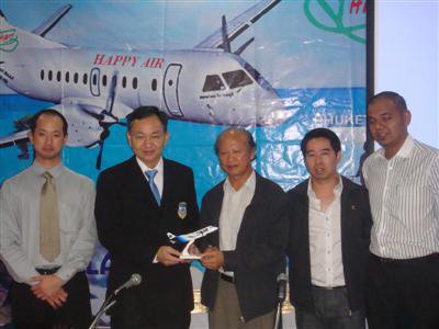 Phuket’s Happy Air launches Langkawi flights