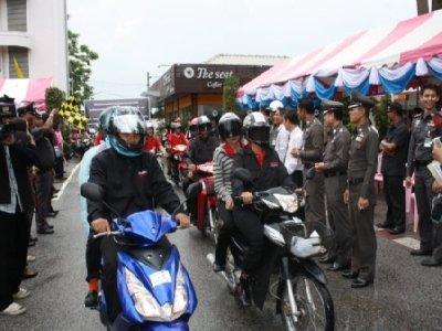 Parade kicks off Phuket helmet crackdown