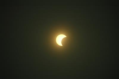 Partial eclipse in Phuket