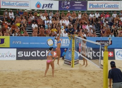 Beach volleyball bounces back to Phuket