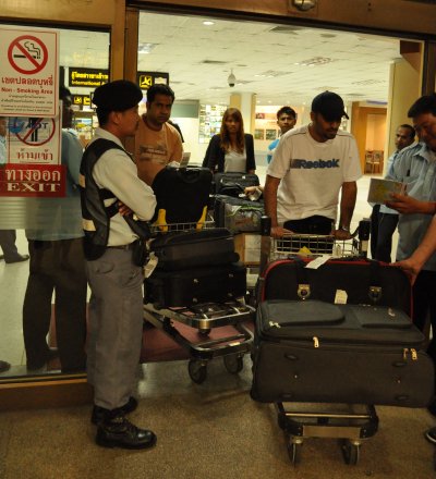 More taxis, minivans at Phuket Airport