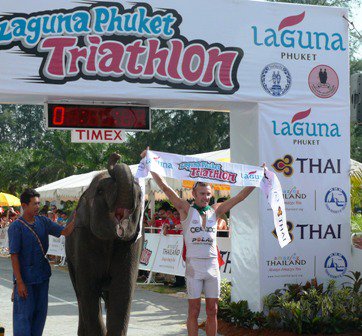 Italian Cigana bags third Laguna Phuket Triathlon