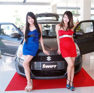 Suzuki Swift on a roll in Phuket