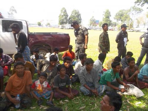 171 Rohingya refugees arrested north of Phuket