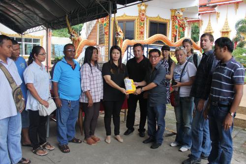 Imprisoned Russian pays B310k for damage to statue of Phuket abbot